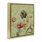 Stupell Industries Traditional Vintage Foliage Floating Frame Design by Dusza